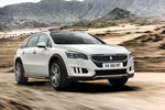 Peugeot 508 RXH 2.0 Hdi HYbrid4 200 RXH Turismo familiar Blanco Banquise Exterior Lateral-Frontal 5 puertas