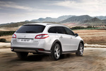 Peugeot 508 RXH 2.0 Hdi HYbrid4 200 RXH Turismo familiar Blanco Banquise Exterior Posterior-Lateral 5 puertas