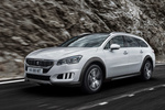 Peugeot 508 RXH 2.0 Hdi HYbrid4 200 RXH Turismo familiar Blanco Banquise Exterior Frontal-Lateral 5 puertas