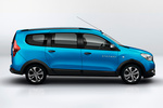 Dacia Lodgy Stepway 7 plazas Stepway Monovolumen Azul Azurite Exterior Lateral 5 puertas