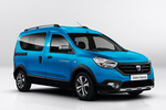 Dacia Dokker Gama Dokker Stepway Stepway Veh&iacute;culo comercial Azul Azurite Exterior Lateral-Frontal 5 puertas