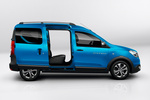 Dacia Dokker Gama Dokker Stepway Stepway Veh&iacute;culo comercial Azul Azurite Exterior Lateral 5 puertas