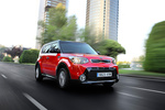 KIA Soul Gama Soul Gama Soul Monovolumen Inferno Red Exterior Lateral-Frontal 5 puertas