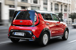 KIA Soul Gama Soul Gama Soul Monovolumen Inferno Red Exterior Posterior-Lateral 5 puertas
