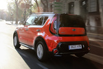 KIA Soul Gama Soul Gama Soul Monovolumen Inferno Red Exterior Lateral-Posterior 5 puertas