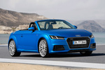 Audi TT 2.0 TFSI 230 CV quattro S line Descapotable Azul scuba metalizado Exterior Lateral-Frontal 2 puertas