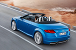 Audi TT 2.0 TFSI 230 CV quattro S line Descapotable Azul scuba metalizado Exterior Lateral-Posterior 2 puertas