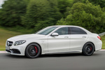Mercedes-Benz Clase C AMG C 63 S AMG C 63 S Turismo Blanco Diamante Metalizado Exterior Lateral-Frontal 4 puertas