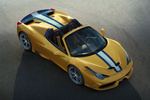 Ferrari 458 Gama 458 Speciale A Gama 458 Speciale A Descapotable Amarillo librea Exterior Lateral-Frontal-Cenital 2 puertas
