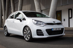 KIA Rio Gama Rio Gama Rio Turismo Clear White Exterior Lateral-Frontal 5 puertas