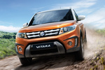 Suzuki Vitara Gama Vitara GLX con Pack Rugged Todo terreno Naranja Atardecer Metalizado Exterior Frontal 5 puertas
