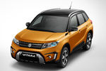 Suzuki Vitara Gama Vitara GLX con Pack Rugged Todo terreno Naranja Atardecer Metalizado Exterior Frontal-Lateral 5 puertas