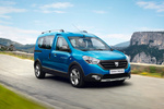 Dacia Dokker Gama Dokker Stepway Stepway Veh&iacute;culo comercial Azul Azurite Exterior Lateral-Frontal 5 puertas