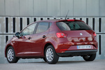 SEAT Ibiza 1.2 TDI CR 75 CV Reference Turismo Rojo Montsant Exterior Lateral-Posterior 5 puertas