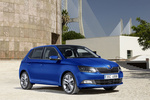 Skoda Fabia Gama Fabia Gama Fabia Turismo Azul Race Metalizado Exterior Lateral-Frontal 5 puertas