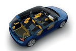 Skoda Fabia Turismo T&eacute;cnica Radiograf&iacute;a con huecos portaobjetos 5 puertas