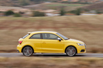 Audi A1 2.0 TFSI 231 CV S1 Turismo Amarillo Vegas Exterior Lateral 3 puertas