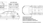 Audi A6 Gama A6 allroad Gama A6 allroad Turismo familiar T&eacute;cnica Dimensiones 5 puertas