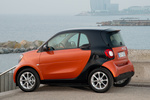smart fortwo Gama fortwo Passion Turismo Negro y Naranja Lava Exterior Lateral 3 puertas