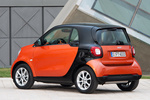 smart fortwo Gama fortwo Passion Turismo Negro y Naranja Lava Exterior Lateral-Posterior 3 puertas