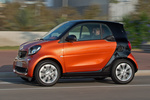 smart fortwo Gama fortwo Passion Turismo Negro y Naranja Lava Exterior Lateral 3 puertas