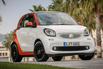 smart fortwo Gama fortwo Edition 1 Turismo Naranja lava y Blanco Exterior Lateral-Frontal 3 puertas