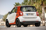 smart fortwo Gama fortwo Edition 1 Turismo Naranja lava y Blanco Exterior Lateral-Posterior 3 puertas