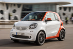 smart fortwo Gama fortwo Edition 1 Turismo Naranja lava y Blanco Exterior Lateral-Frontal 3 puertas