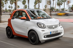 smart fortwo Gama fortwo Edition 1 Turismo Naranja lava y Blanco Exterior Frontal-Lateral 3 puertas