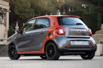 smart forfour Gama forfour Edition 1 Turismo Gris grafito metalizado y Naranja Lava Metalizado Exterior Lateral-Posterior 5 puertas