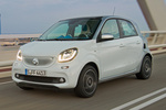 smart forfour Gama forfour Proxy Turismo Blanco s&oacute;lido y Plata metalizada Exterior Lateral-Frontal 5 puertas