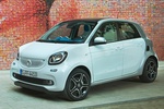 smart forfour Gama forfour Proxy Turismo Blanco s&oacute;lido y Plata metalizada Exterior Frontal-Lateral 5 puertas