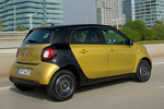 smart forfour Gama forfour Prime Turismo Amarillo tornasol metalizado y Negro Exterior Posterior-Lateral 5 puertas