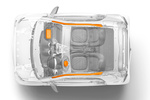 smart fortwo Gama fortwo Gama fortwo Turismo T&eacute;cnica Estructura 3 puertas