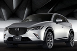 Mazda CX-3 Gama CX-3 Luxury Todo terreno Crystal White Pearl Mica Exterior Frontal-Lateral 5 puertas