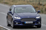 Ford Mondeo 1.5 EcoBoost 160 CV Titanium Turismo familiar Azul Impact Exterior Frontal-Lateral 5 puertas
