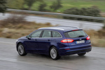 Ford Mondeo 1.5 EcoBoost 160 CV Titanium Turismo familiar Azul Impact Exterior Cenital-Lateral-Posterior 5 puertas
