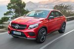 Mercedes-Benz Clase GLE Coup&eacute; GLE 450 AMG 4MATIC AMG Line Todo terreno Designo Hyacinth Red Metallic Exterior Cenital-Frontal-Lateral 5 puertas
