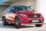 Mercedes-Benz Clase GLE Coup&eacute; GLE 450 AMG 4MATIC AMG Line Todo terreno Designo Hyacinth Red Metallic Exterior Lateral-Frontal 5 puertas