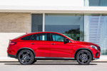 Mercedes-Benz Clase GLE Coup&eacute; GLE 450 AMG 4MATIC AMG Line Todo terreno Designo Hyacinth Red Metallic Exterior Lateral 5 puertas