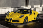 Alfa Romeo 4C Versi&oacute;n para EE.UU. Descapotable Giallo Exterior Lateral-Frontal 2 puertas