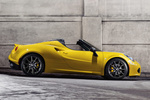 Alfa Romeo 4C Versi&oacute;n para EE.UU. Descapotable Giallo Exterior Lateral 2 puertas