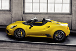 Alfa Romeo 4C Versi&oacute;n para EE.UU. Descapotable Giallo Exterior Lateral 2 puertas