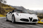 Alfa Romeo 4C Versi&oacute;n para EE.UU. Descapotable Blanco Exterior Lateral-Frontal 2 puertas