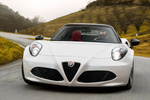 Alfa Romeo 4C Versi&oacute;n para EE.UU. Descapotable Blanco Exterior Frontal 2 puertas