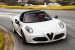 Alfa Romeo 4C Versi&oacute;n para EE.UU. Descapotable Blanco Exterior Frontal-Lateral 2 puertas