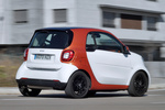 smart fortwo 1.0 71 CV Edition 1 Turismo Naranja lava y Blanco Exterior Posterior-Lateral 3 puertas