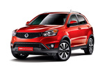SsangYong Korando Gama 2014 Gama 2014 Todo terreno Sunrise Red Exterior Frontal-Lateral 5 puertas