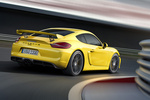 Porsche Cayman Cayman GT4 385 CV GT4 Coup&eacute; Amarillo Racing Exterior Posterior-Lateral 3 puertas