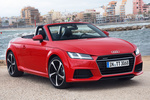 Audi TT 2.0 TFSI 230 CV quattro S line Descapotable Rojo Tango Exterior Frontal-Lateral 2 puertas